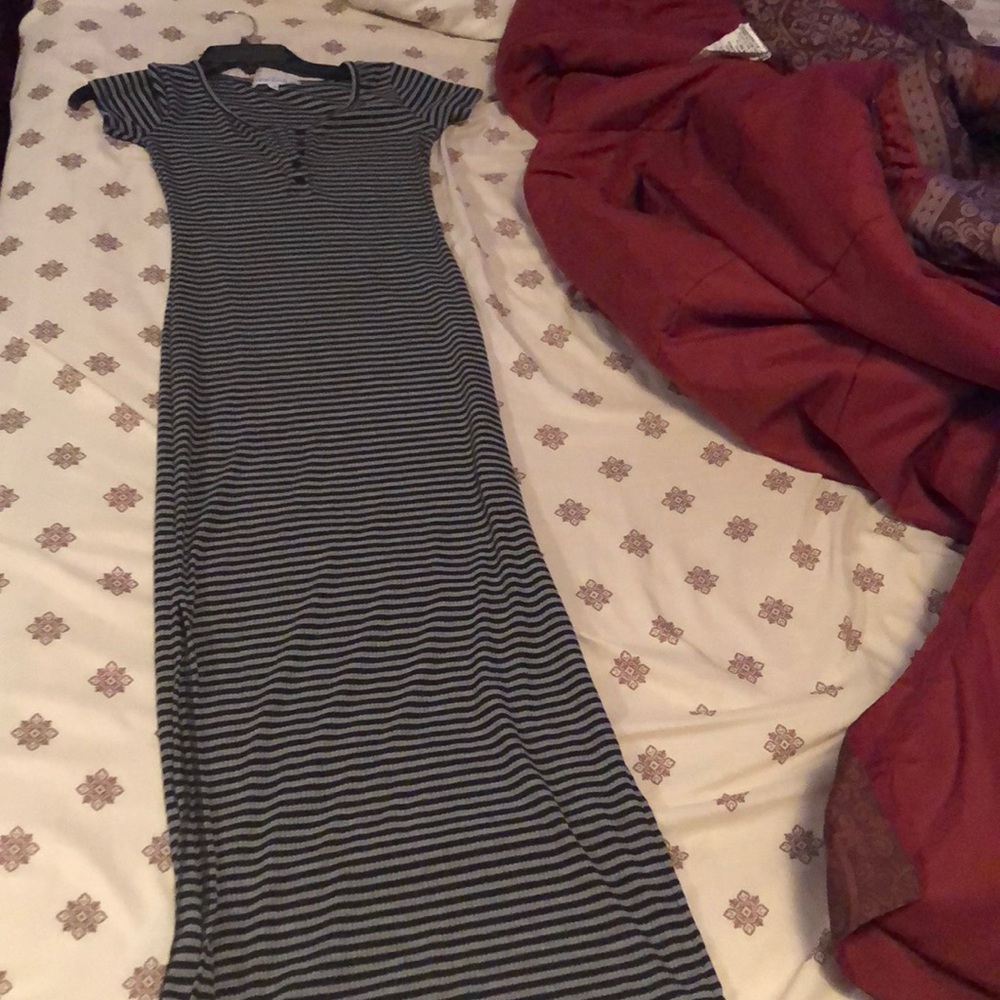 Maxi striped dress